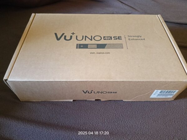 Receptor Enigma2 Vu+ Uno 4K SE (versão cabo ou satélite) - Image 4